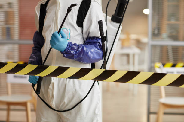 Professional Blood Cleanup technician working in Fairbury, IL